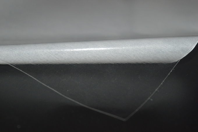 Film chaud de colle de fonte de 0.03mm de polyuréthane translucide laiteux d'épaisseur pour les tissus composés 6 de Leater ou de Textlie